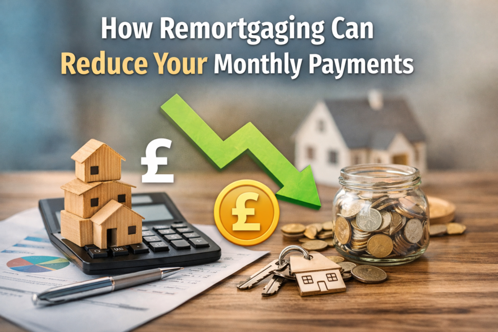 How Remortgaging Can Reduce Your Monthly Payments?