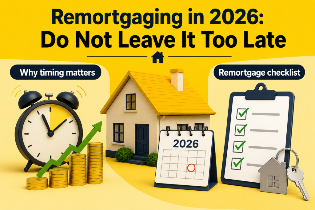 Remortgaging in 2026: Do Not Leave It Too Late