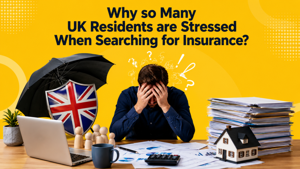 Why so Many UK Residents are Stressed When Searching for Insurance?