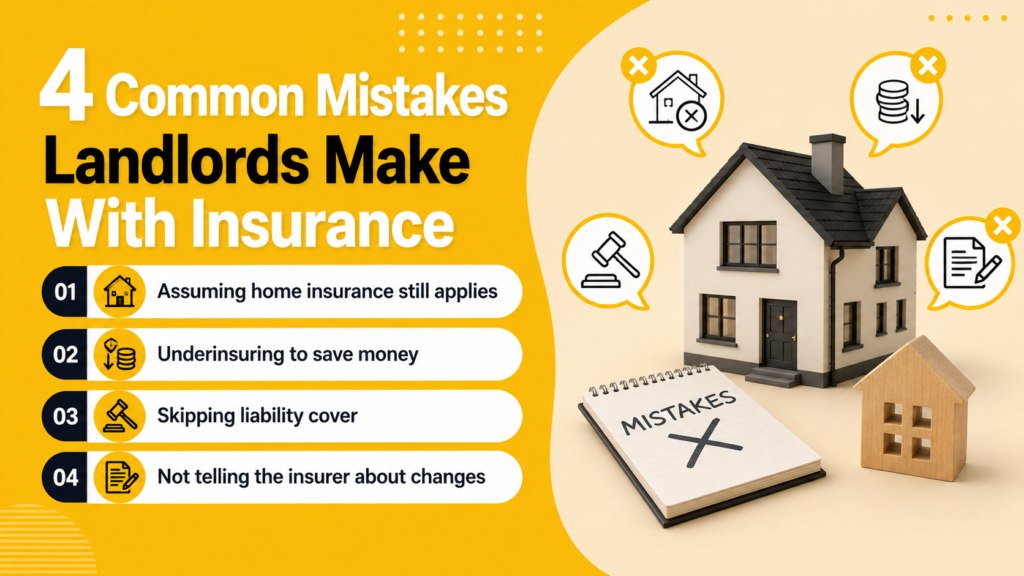 4 Common Mistakes Landlords Make With Insurance