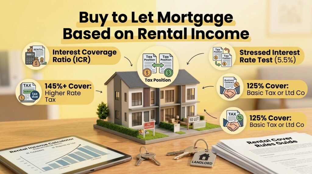 Buy to Let Mortgage Based on Rental Income