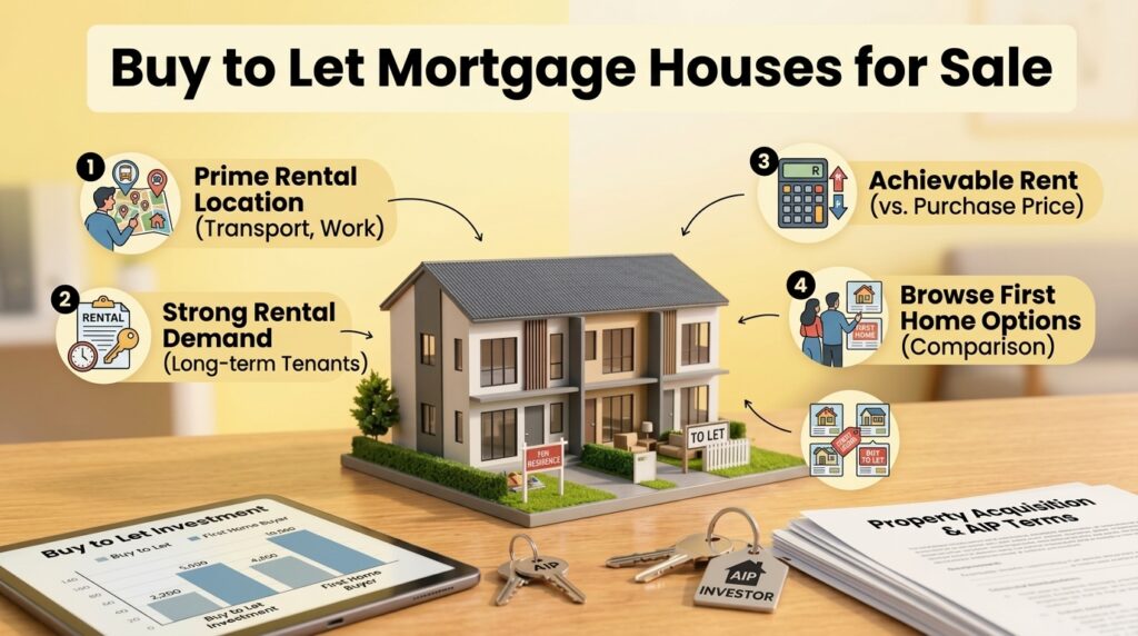 Buy to Let Mortgage Houses for Sale