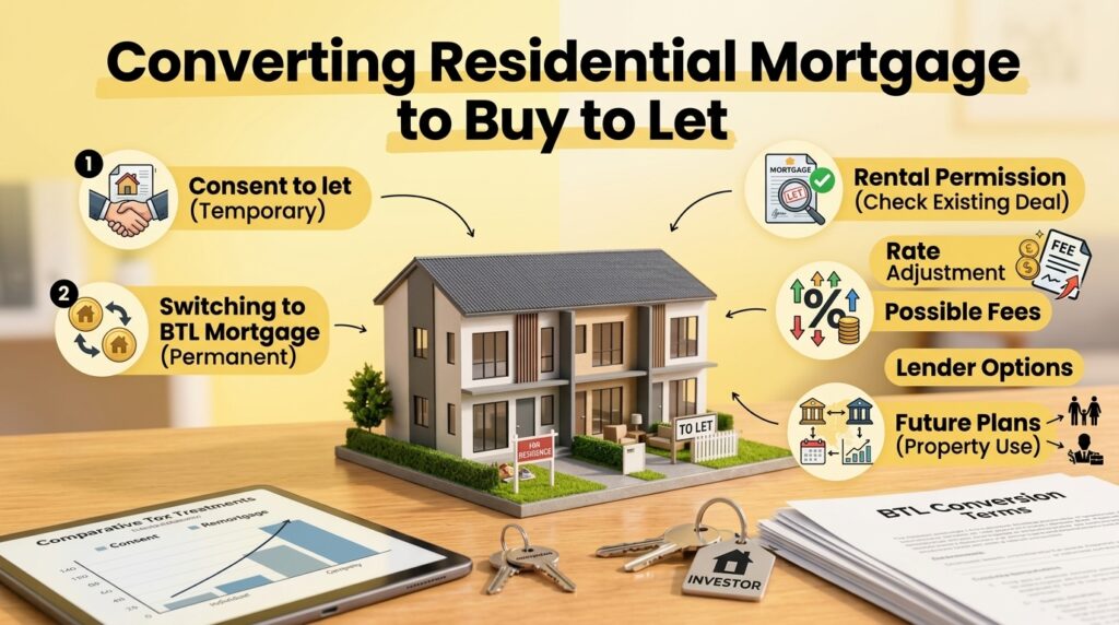 Converting Mortgage to Buy to Let